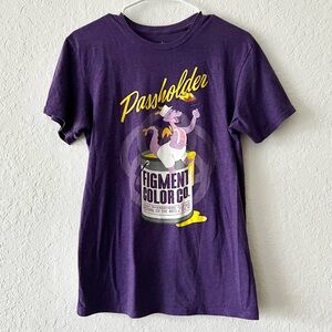 RARE Disney Parks Epcot Passholder Festival Of The Arts 2020 Figment Shirt Small